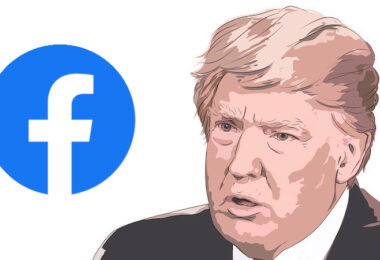 Donald Trump, Facebook, Sperrung