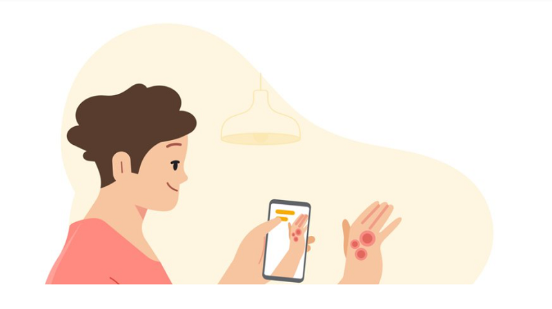 Google Health, Hautkrankheiten
