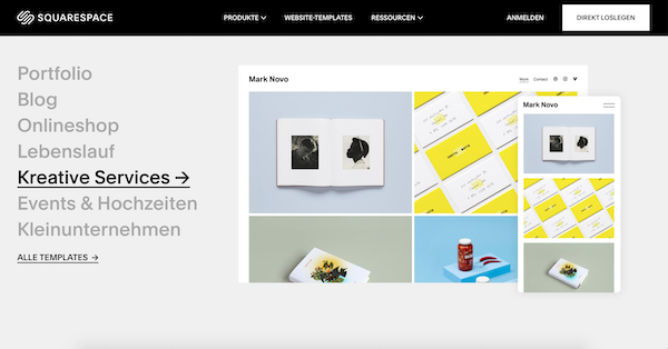 Squarespace Website