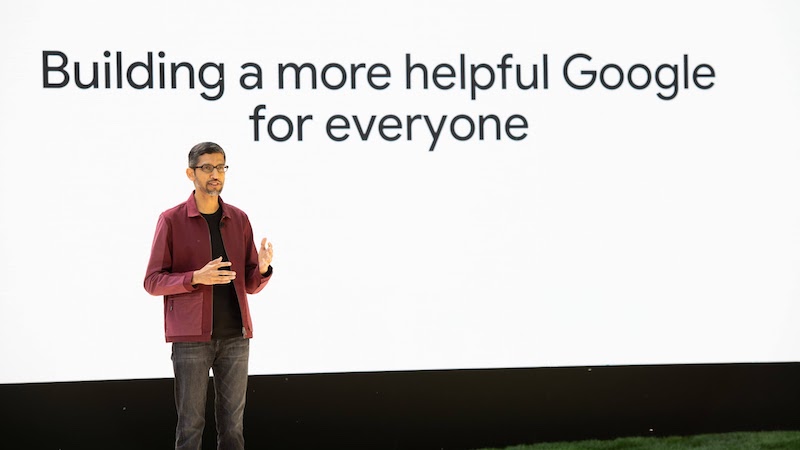 Google, Google Maps, KI, Google I/O 2021, Sundar Pichai