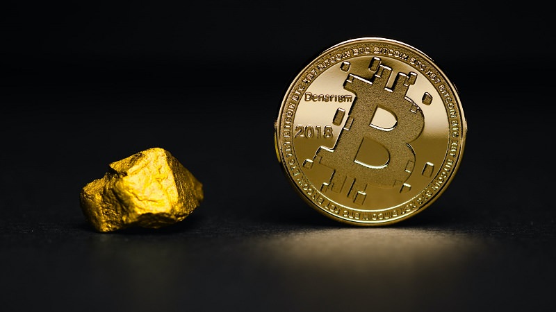 Bitcoin, Gold, Kryptowährung, digitales Geld, Bitcoin-Betrug, Africrypt