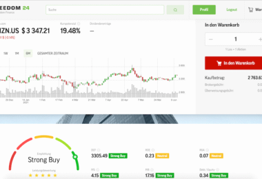 Freedom Finance Aktienhandel