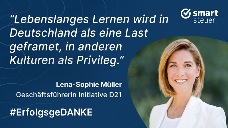 Lena-Sophie Müller, Initiative D21, ErfolgsgeDANKE, Björn Waide