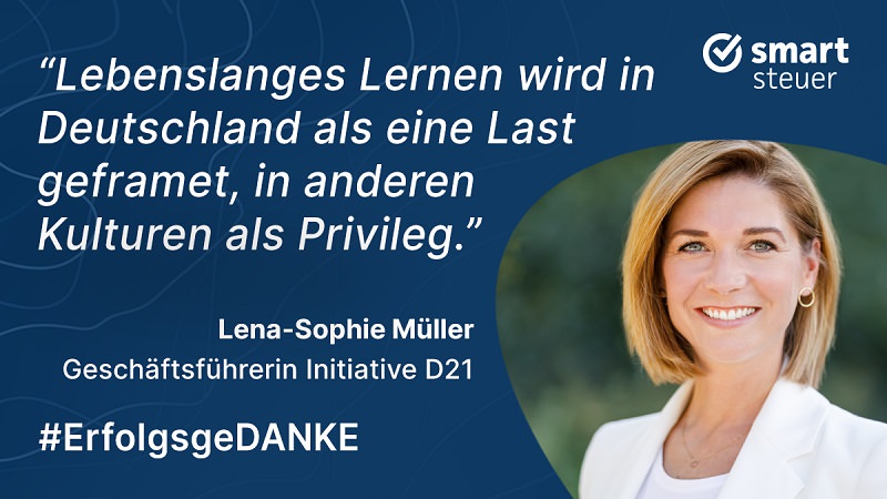 Lena-Sophie Müller, Initiative D21, ErfolgsgeDANKE, Björn Waide