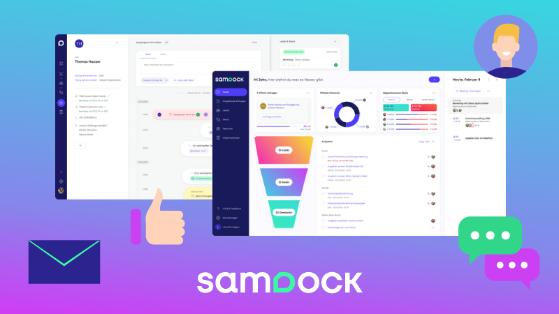 Samdock CRM System