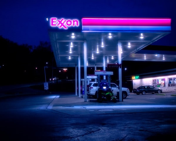 Exxon Mobil, Tankstelle, ExxonMobil, Öl, Dividenden-Ausschüttung