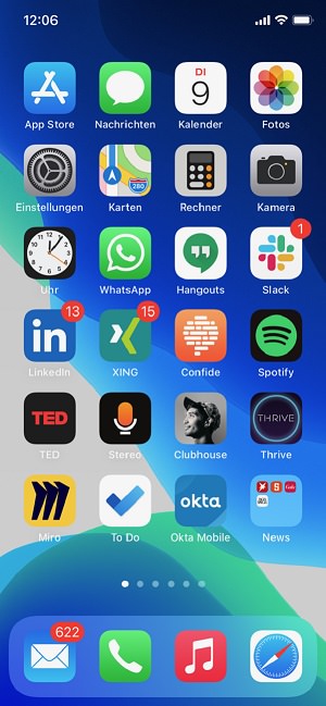 Homescreen, Apple, iPhone, Apps, Kristina Geißler, Yext