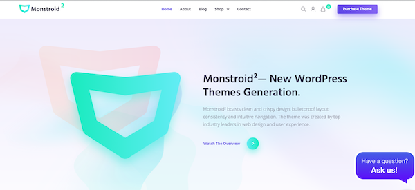 Monstroid 2 WordPress Theme Template