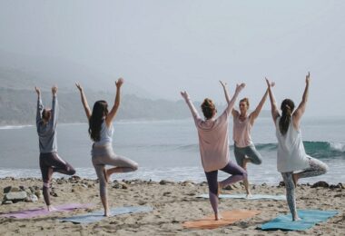 Yoga am Strand, Sport, Fitness