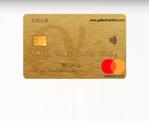 Gebührenfreie Mastercard Gold