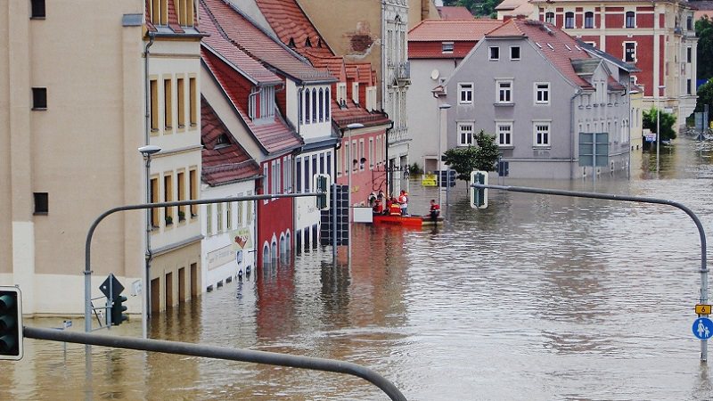 Hochwasser, Flutkatastrophe