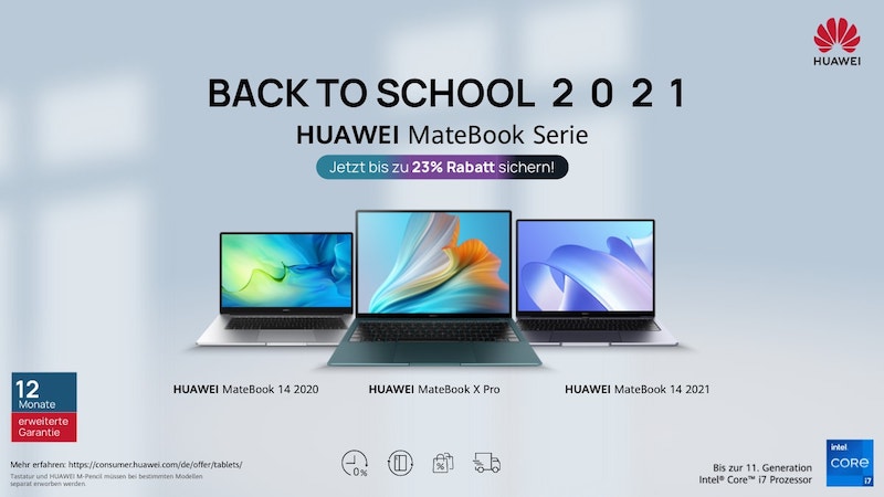 HUAWEI MateBook Serie Back to School 2021