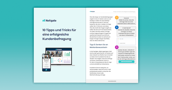 Netigate Kundenzufriedenheit Befragung