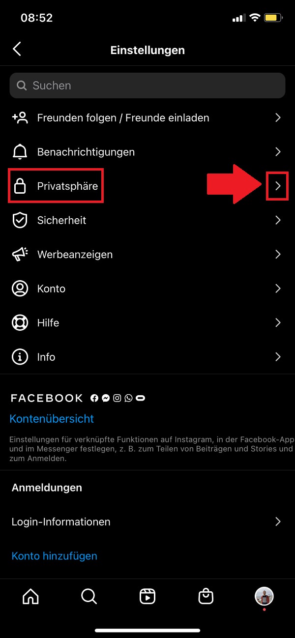 Instagram-Nachrichten verbieten, Instagram-Kommentare verbieten, Instagram Spam verbieten