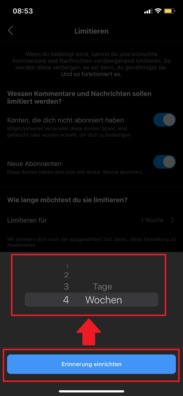 Instagram-Nachrichten verbieten, Instagram-Kommentare verbieten, Instagram Spam verbieten