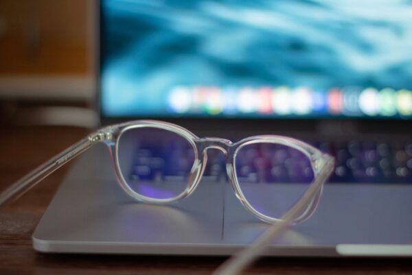 Brille, Computer, Laptop