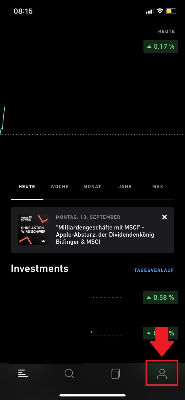 Trade Republic, Steuer-ID bei Trade Republic hinterlegen, warum Steuer ID bei Trade Republic