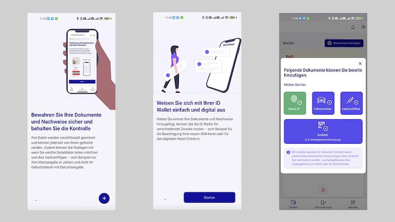 ID Wallet, Führerschein, digitaler Führerschein, Führerschein-App