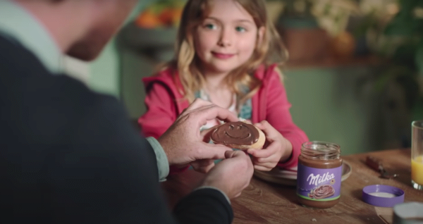 Milka, Milka Haselnusscreme, YouTube-Werbung