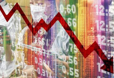 Aktienkurs, Absturz, Börsencrash, Aktien-Crash