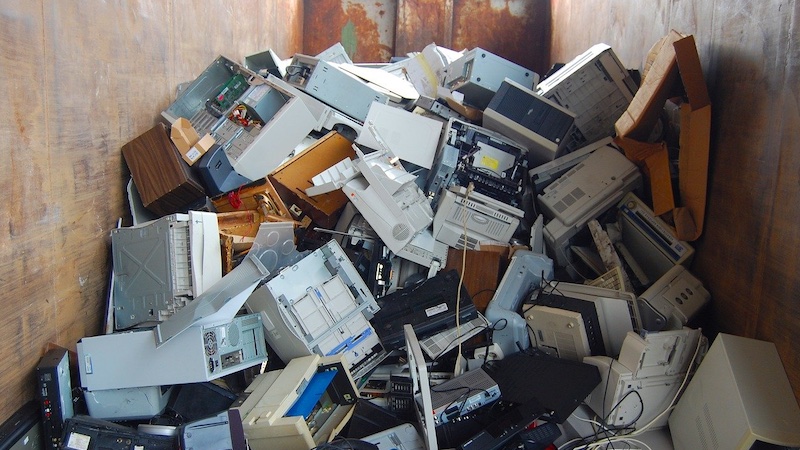 E-Waste, Elektroschrott, Abfall