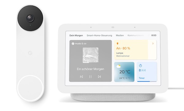 Google Ecosystem Google Nest Hub Google Nest Doorbell tink