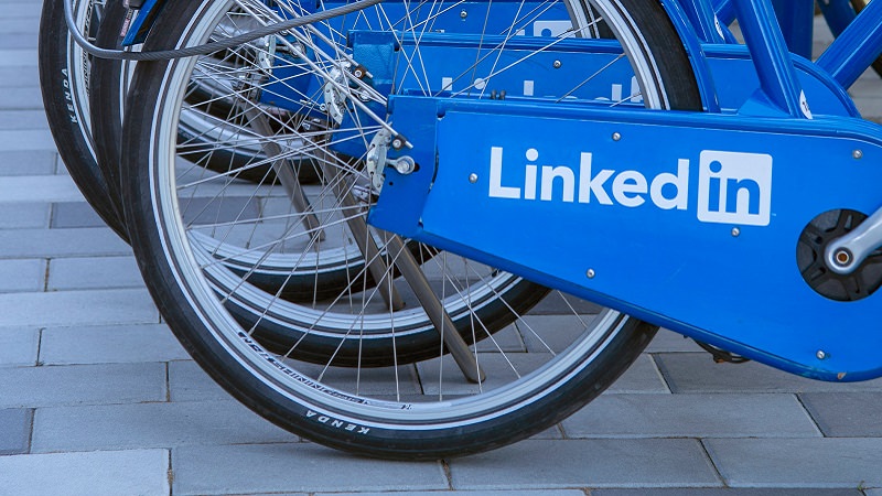 LinkedIn, LinkedIn Bike, LinkedIn Fahrrad, Thought Leadership