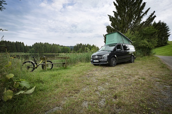 Mercedes-Benz Marco Polo, Campervan, Wald, Natur