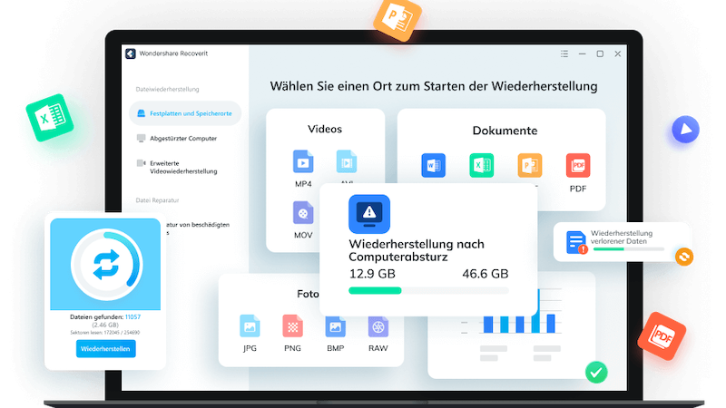 Recoverit Daten wiederherstellen Wondershare