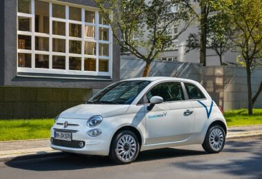 Carsharing, Share Now, Fiat 500, Carsharing eigenes Auto ersetzen