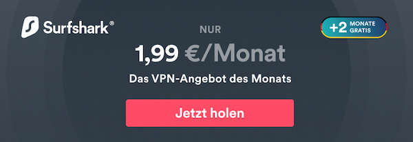 Surfshark VPN ANgebot