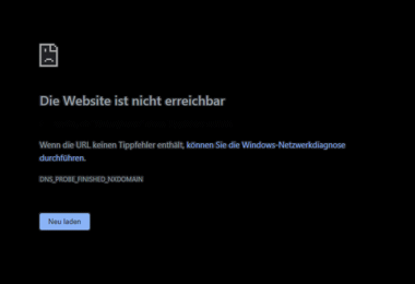 Google Chrome, Fehlermeldung, Aw Snap