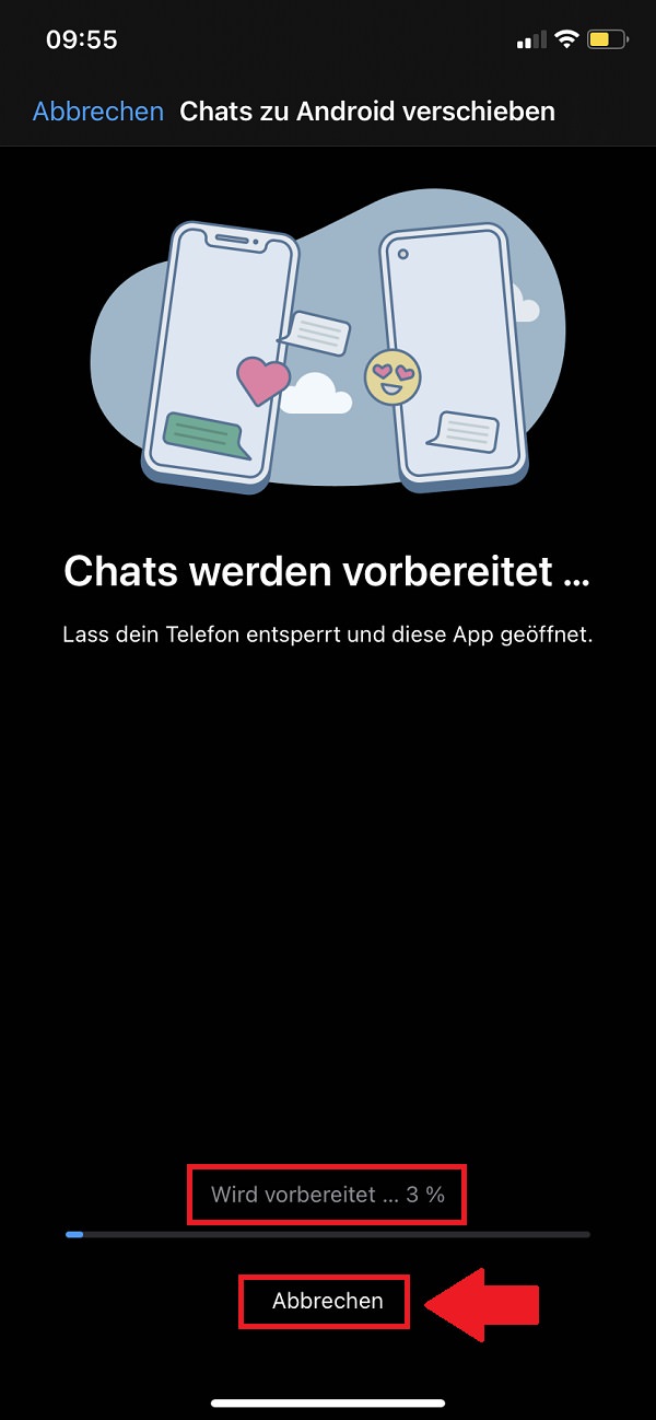 WhatsApp, WhatsApp-Chats übertragen, WhatsApp-Chats von iOS auf Android übertragen