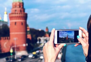 Sightseeing, Smartphone, Foto, Handy, Reise, Berlin, beliebte Urlaubsziele