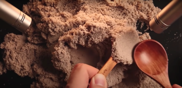 Sand, ASMR, kinetischer Sand