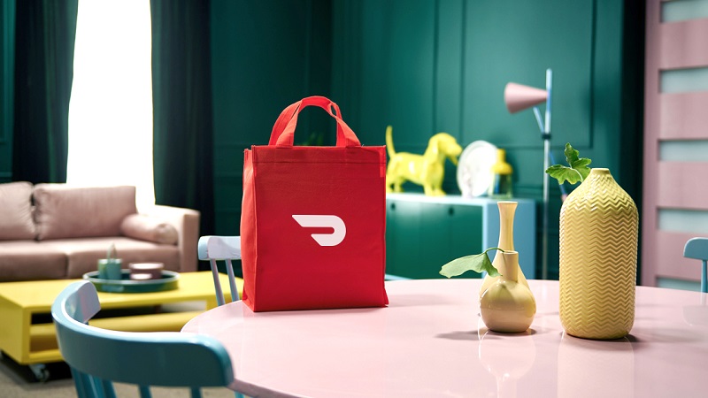 Doordash Logo, Tasche, Lieferdienst