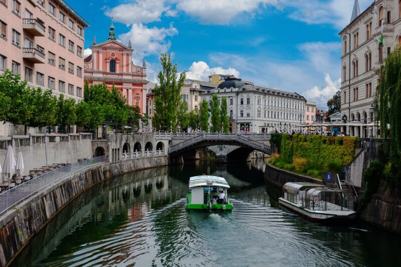 Ljubljana, Slowenien, Plastikmüll