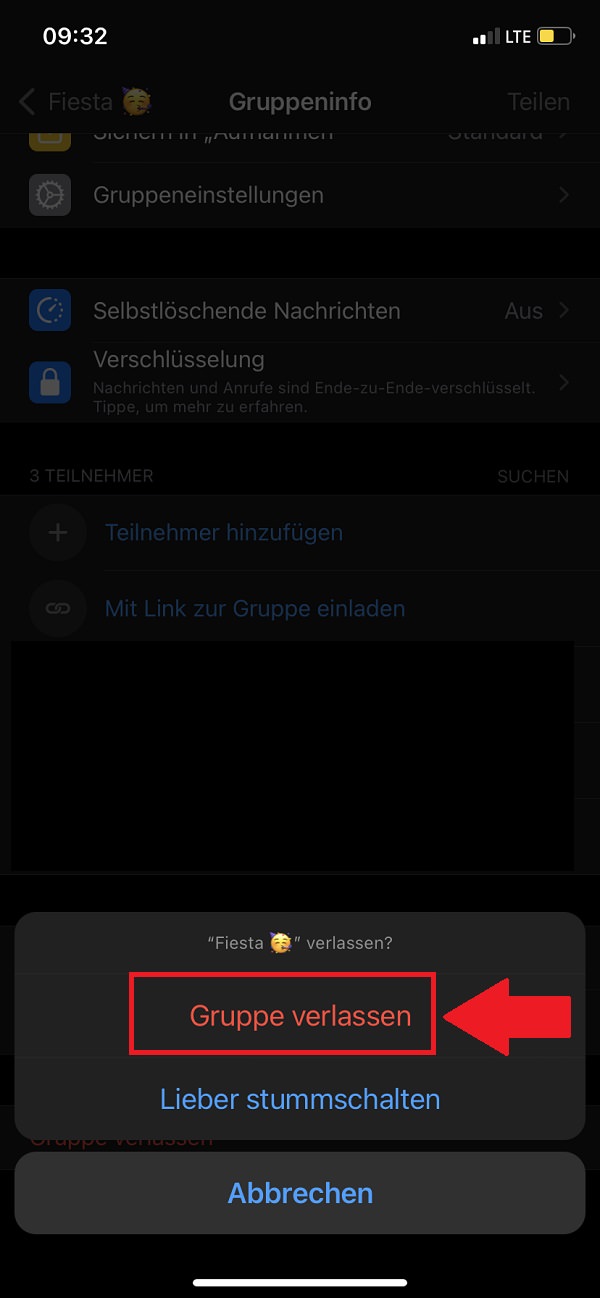 WhatsApp, WhatsApp-Gruppe löschen, Gruppe löschen WhatsApp, Whatsapp Gruppe löschen