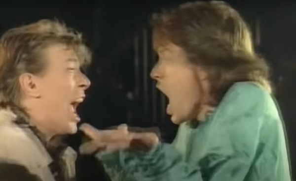 David Bowie und Mick Jagger, Dancing in the Street