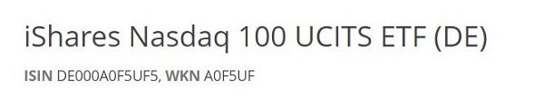 iShares Nasdaq 100 UCITS ETF (DE)