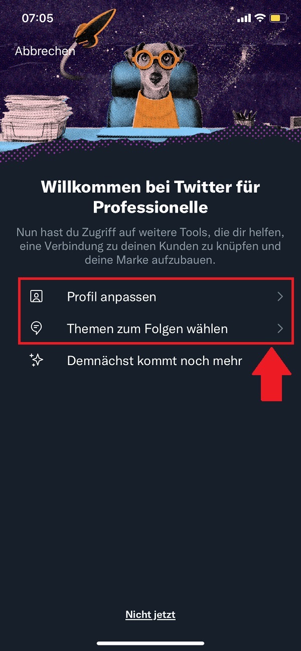 Twitter für Professionelle, professionelle Twitter-Accounts, Twitter Business Account anlegen
