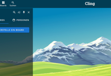 Cling, Projektmanagement-Tool, Organisation