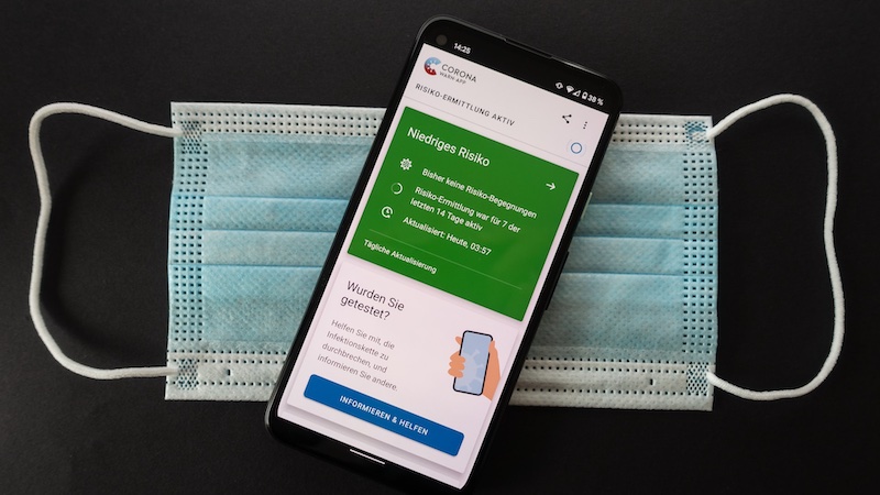 Corona-Warn-App, Corona, App, Testnachweis,