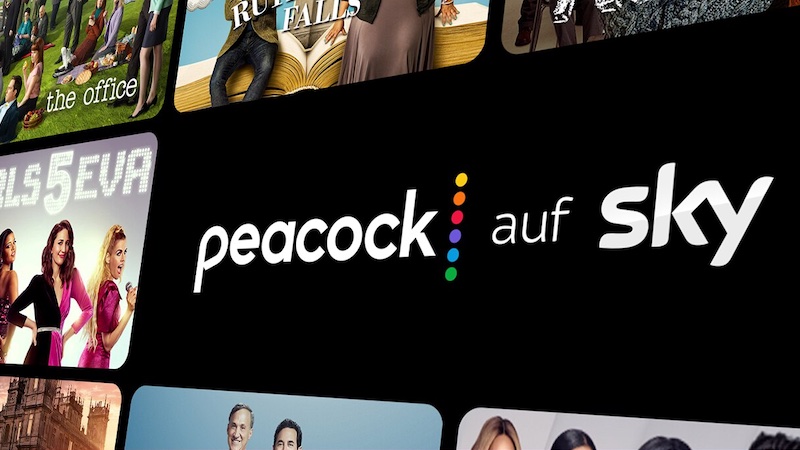 Peacock, Streaming, Sky, Sky Ticket, Sky Q