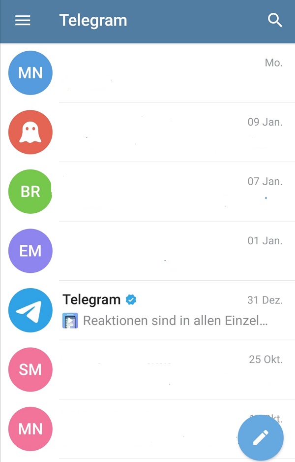 Telegram, Messenger, Chat