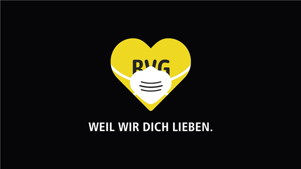 BVG, Werbung, Weil wir dich lieben, ÖPNV, Transport