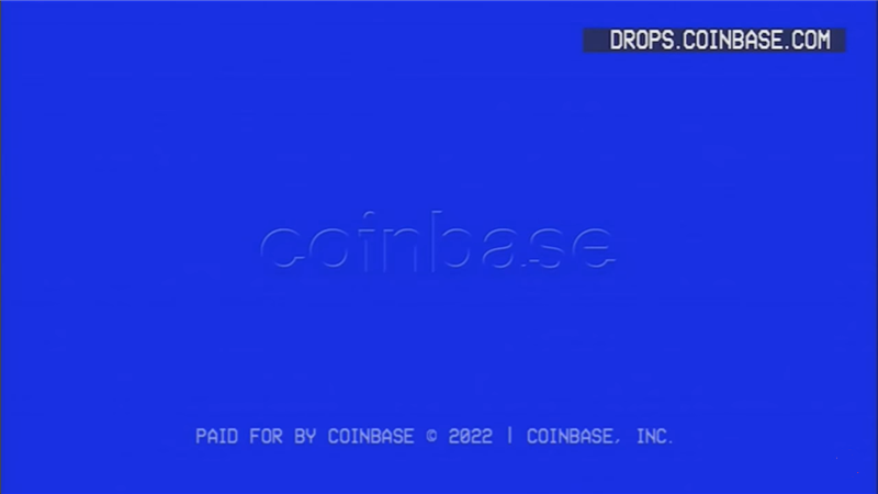 Coinbase, Werbung, Super Bowl 2022