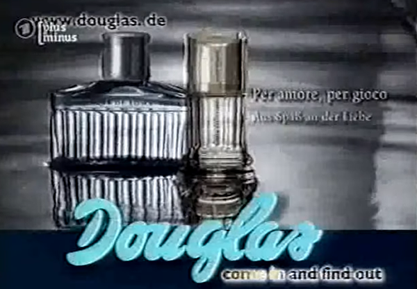 Douglas, Werbung, Come in and find out