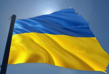 Ukraine, ukrainische Flagge