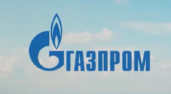 Gazprom, Gasprom, Gazprom-Logo, Krieg in der Ukraine